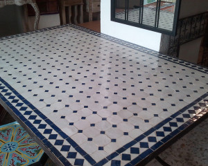 Moroccan Mosaic Tiled Table