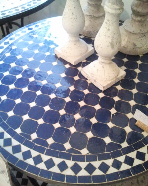 Moroccan Mosaic Tiled Table