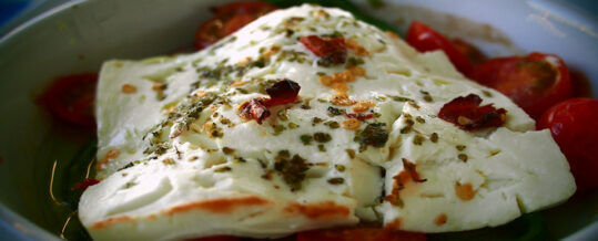 Spicy Baked Feta (Bouyiourdi)