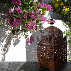 Moroccan Metal Cut Out Lantern